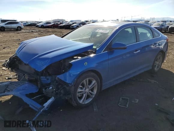 ✅ 2019 Hyundai Sonata SEL • VIN: 5NPE34AF0KH749314 • Lot: 43135493. Listed on Copart with Not provided. Free auction sales archive from the USA and detailed vehicle history report at DreamBid. Image 1.