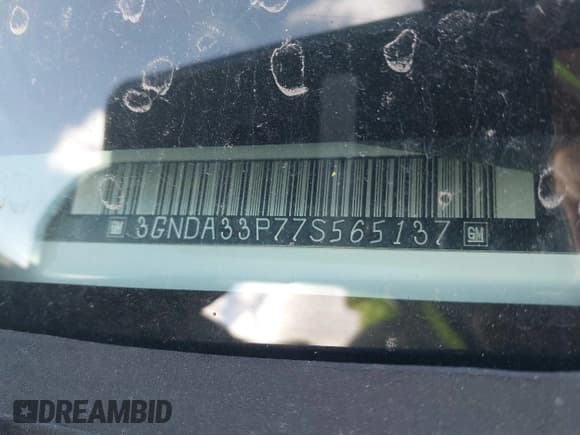 ✅ 2007 Chevrolet HHR LT • VIN: 3GNDA33P77S565137 • Lot: 41241847. Listed on IAAI with 116,967 mi. Free auction sales archive from the USA and detailed vehicle history report at DreamBid. Image 9.