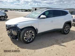2025 Hyundai Tucson Limited with VIN KM8JEDD14SU345748, listed as a Copart auction lot 85488085 with 1,189 mi miles and Salvage title. Bid and sale history available at DreamBid. Image 1.