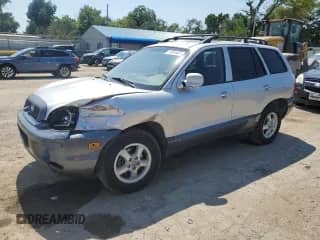 2003 Hyundai Santa Fe GLS with VIN KM8SC73D53U487244, listed as a Copart auction lot 71207625 with 142,006 mi miles and Salvage title. Bid and sale history available at DreamBid. Image 1.