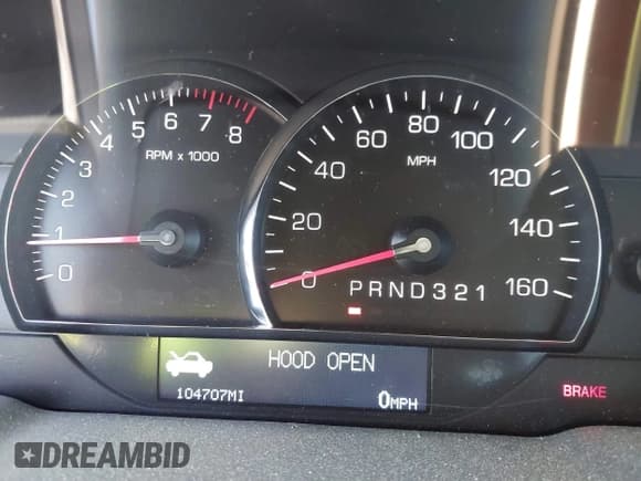 ✅ 2006 Cadillac DTS 1SC • VIN: 1G6KD57Y26U105889 • Lot: 42220098. Listed on IAAI with 104,707 mi. Free auction sales archive from the USA and detailed vehicle history report at DreamBid. Image 7.