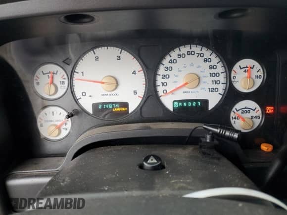 2005 Dodge 3500 SLT z VIN 3D7LS38C45G760125, wystawiony jako Copart lot #84136424 z przebiegiem 214 874 mil mil oraz Szkoda całkowita • Salvage title. Historia ofert i sprzedaży dostępna na DreamBid. Obrazek 9.