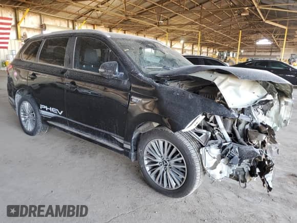 2019 Mitsubishi Outlander SEL with VIN JA4J24A54KZ050697, listed as a Copart auction lot 52632295 with 62,406 mi miles and Salvage title. Bid and sale history available at DreamBid. Image 4.