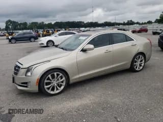 ✅ 2015 Cadillac ATS Premium RWD • VIN: 1G6AF5SX4F0120132 • Lot: 68213675. Listed on Copart with 165,502 mi. Free auction sales archive from the USA and detailed vehicle history report at DreamBid. Image 1.