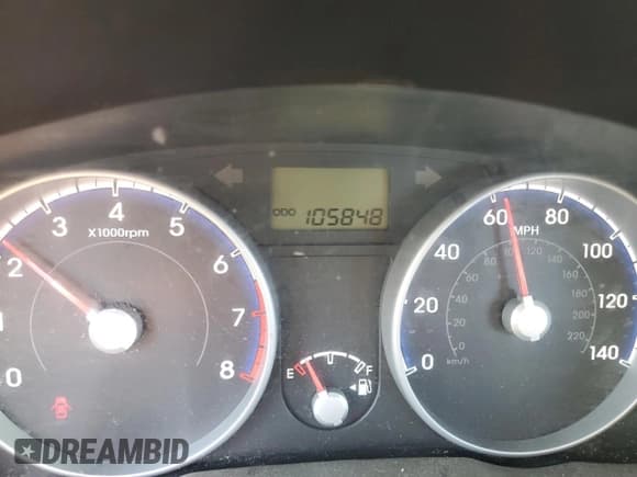 ✅ 2010 Hyundai Accent GLS • VIN: KMHCN4AC4AU526961 • Лот: 48380535. Опубликован ранее на Copart с пробегом 105 848 миль. Бесплатный доступ к архиву аукционных продаж из США и подробный отчёт об истории автомобиля на DreamBid. Изображение 9.