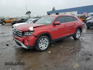 ✅ 2021 Volkswagen Atlas SE • VIN: 1V2KC2CA3MC204438 • Лот: 56788705. Опубликован ранее на Copart с пробегом 46 734 миль. Бесплатный доступ к архиву аукционных продаж из США и подробный отчёт об истории автомобиля на DreamBid. Изображение 1.