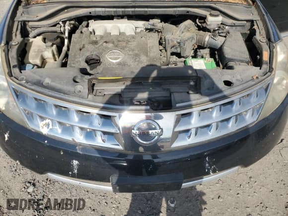 ✅ 2007 Nissan Murano SL • VIN: JN8AZ08W27W658837 • Lot: 43866615. Listed on Copart with 129,845 mi. Free auction sales archive from the USA and detailed vehicle history report at DreamBid. Image 12.