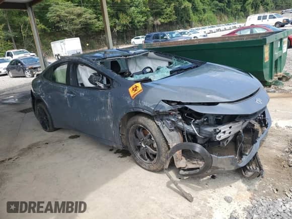 2023 Toyota Prius LE with VIN JTDACAAU4P3008727, listed as a Copart auction lot 69977245 with 333,333 mi miles and Clean title. Bid and sale history available at DreamBid. Image 4.