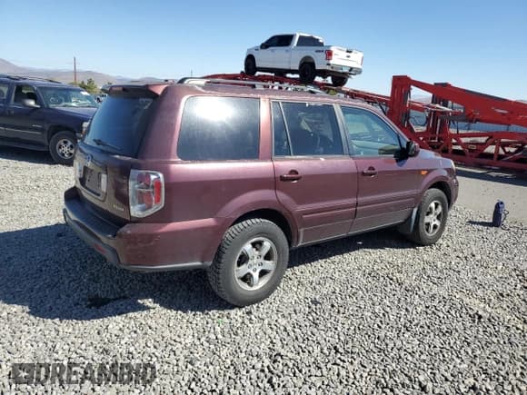 ✅ 2007 Honda Pilot EX-L • VIN: 5FNYF18657B031921 • Lot: 80522165. Listed on Copart with 217,199 mi. Free auction sales archive from the USA and detailed vehicle history report at DreamBid. Image 3.