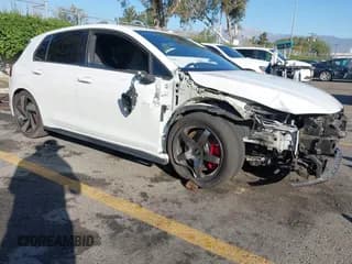 ✅ 2024 Volkswagen Golf GTI S • VIN: WVWGA7CD1RW124713 • Лот: 43538010. Опубликован ранее на IAAI с пробегом 36 461 миль. Бесплатный доступ к архиву аукционных продаж из США и подробный отчёт об истории автомобиля на DreamBid. Изображение 1.