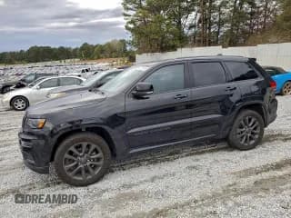 ✅ 2018 Jeep Grand Cherokee Overland • VIN: 1C4RJECG7JC365916 • Лот: 95706145. Опубликован ранее на Copart с пробегом 110 157 миль. Бесплатный доступ к архиву аукционных продаж из США и подробный отчёт об истории автомобиля на DreamBid. Изображение 1.