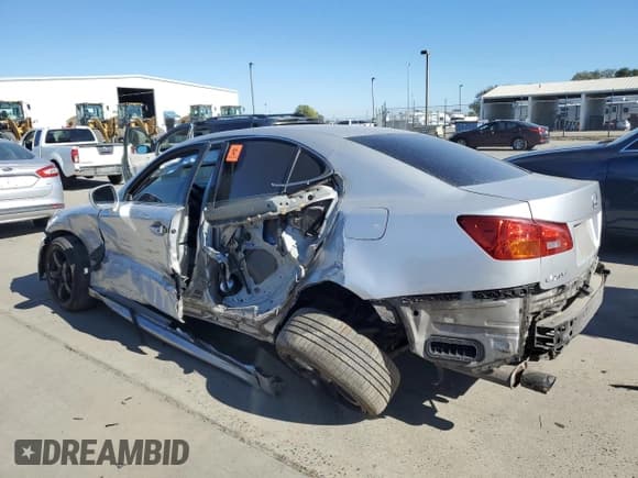 ✅ 2006 Lexus IS 250 • VIN: JTHCK262065004023 • Lot: 85393595. Listed on Copart with Not provided. Free auction sales archive from the USA and detailed vehicle history report at DreamBid. Image 2.