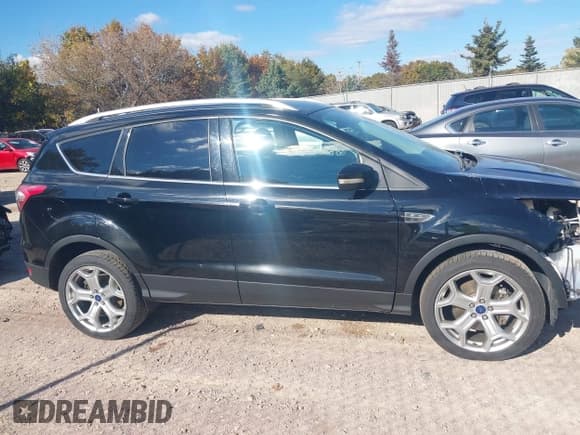 ✅ 2017 Ford Escape Titanium • VIN: 1FMCU9J96HUC94393 • Lot: 43519468. Listed on IAAI with 92,135 mi. Free auction sales archive from the USA and detailed vehicle history report at DreamBid. Image 14.