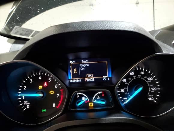 2017 Ford Escape Titanium с VIN 1FMCU9J92HUA12041, выставлен на аукционе Copart как лот 89665255 с пробегом 114 448 миль миль и Списание • Salvage title. История ставок и продаж доступна на DreamBid. Изображение 9.