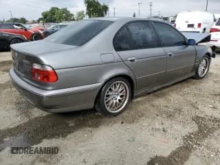 ✅ 2003 BMW 5 Series 530i • VIN: WBADT634X3CK33314 • Lot: 76832604. Listed on Copart with 265,273 mi. Free auction sales archive from the USA and detailed vehicle history report at DreamBid. Image 3.