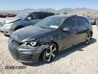 ✅ 2015 Volkswagen Golf GTI SE • VIN: 3VW4T7AU8FM098670 • Lot: 60549455. Listed on Copart with 99,528 mi. Free auction sales archive from the USA and detailed vehicle history report at DreamBid. Image 1.