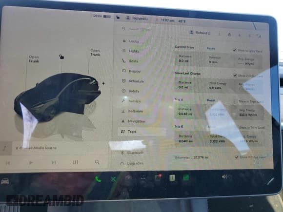 ✅ 2022 Tesla Model 3 Long Range • VIN: 5YJ3E1EB3NF174152 • Лот: 93731445. Опубликован ранее на Copart с пробегом 37 376 миль. Бесплатный доступ к архиву аукционных продаж из США и подробный отчёт об истории автомобиля на DreamBid. Изображение 9.