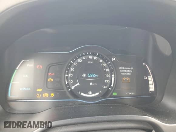 2017 Hyundai Ioniq Limited с VIN KMHC85LCXHU049585, выставлен на аукционе Copart как лот 61270164 с пробегом 171 863 миль миль и На запчасти • Non repairable. История ставок и продаж доступна на DreamBid. Изображение 9.