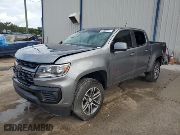 ✅ 2021 Chevrolet Colorado 4WD Work Truck • VIN: 1GCGTBEN3M1215880 • Лот: 61263353. Опубликован ранее на Copart с пробегом 41 125 миль. Бесплатный доступ к архиву аукционных продаж из США и подробный отчёт об истории автомобиля на DreamBid. Изображение 1.