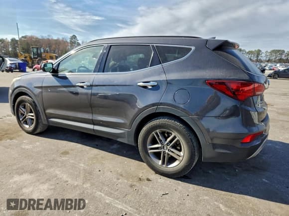 ✅ 2017 Hyundai Santa Fe 2.4L • VIN: 5XYZU3LBXHG468981 • Lot: 94441645. Listed on Copart with 100,282 mi. Free auction sales archive from the USA and detailed vehicle history report at DreamBid. Image 2.
