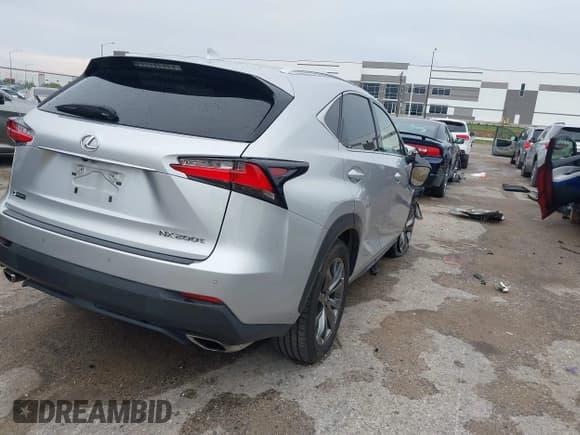 ✅ 2016 Lexus NX F Sport • VIN: JTJYARBZ5G2029862 • Lot: 43530134. Listed on IAAI with 107,307 mi. Free auction sales archive from the USA and detailed vehicle history report at DreamBid. Image 4.