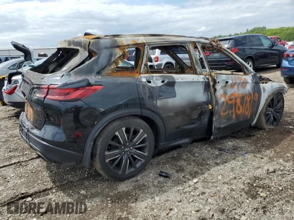 ✅ 2021 Infiniti QX50 Luxe • VIN: 3PCAJ5BBXMF111627 • Лот: 58148175. Опубликован ранее на Copart с пробегом Не указан. Бесплатный доступ к архиву аукционных продаж из США и подробный отчёт об истории автомобиля на DreamBid. Изображение 3.