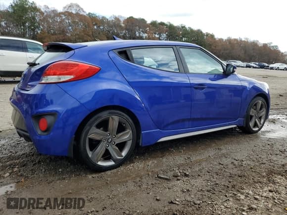 ✅ 2014 Hyundai Veloster Turbo • VIN: KMHTC6AEXEU208366 • Lot: 85197434. Wystawiony na Copart z przebiegiem 125 977 mil. Bezpłatny archiwum sprzedaży aukcyjnych z USA i szczegółowy raport historii pojazdu na DreamBid. Zdjęcie 3.