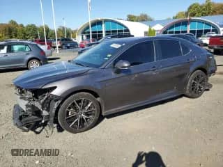 2023 Toyota Camry SE with VIN 4T1T11BKXPU102628, listed as a Copart auction lot 84654945 with 70,130 mi miles and Salvage title. Bid and sale history available at DreamBid. Image 1.