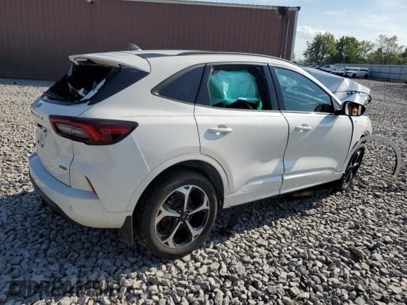 ✅ 2023 Ford Escape ST-Line Elite • VIN: 1FMCU9PZXPUB15424 • Lot: 71478704. Listed on Copart with Not provided. Free auction sales archive from the USA and detailed vehicle history report at DreamBid. Image 3.