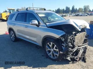 ✅ 2022 Hyundai Palisade SEL • VIN: KM8R3DHE5NU389977 • Лот: 43396502. Опубликован ранее на IAAI с пробегом 56 323 миль. Бесплатный доступ к архиву аукционных продаж из США и подробный отчёт об истории автомобиля на DreamBid. Изображение 1.