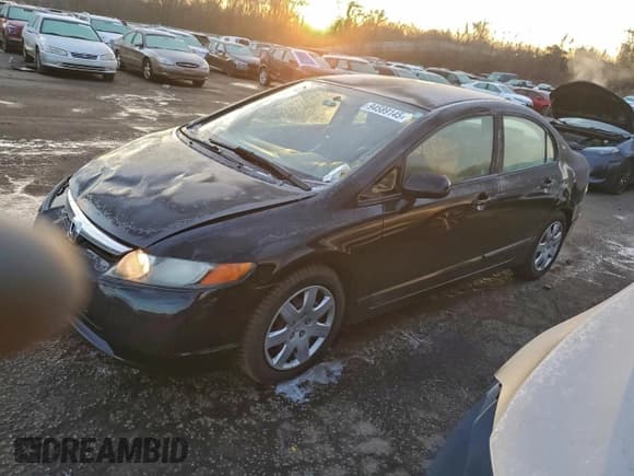✅ 2007 Honda Civic LX • VIN: 1HGFA15507L031213 • Lot: 94589145. Wystawiony na Copart z przebiegiem 175 134 mil. Bezpłatny archiwum sprzedaży aukcyjnych z USA i szczegółowy raport historii pojazdu na DreamBid. Zdjęcie 1.
