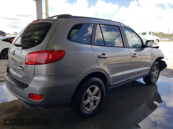 2008 Hyundai Santa Fe GLS with VIN 5NMSG13D08H209033, listed as a Copart auction lot 69289284 with 180,299 mi miles and Salvage title. Bid and sale history available at DreamBid. Image 3.