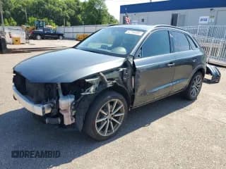 ✅ 2018 Audi Q3 Premium Plus • VIN: WA1JCCFS0JR005440 • Lot: 62754985. Listed on Copart with 66,345 mi. Free auction sales archive from the USA and detailed vehicle history report at DreamBid. Image 1.