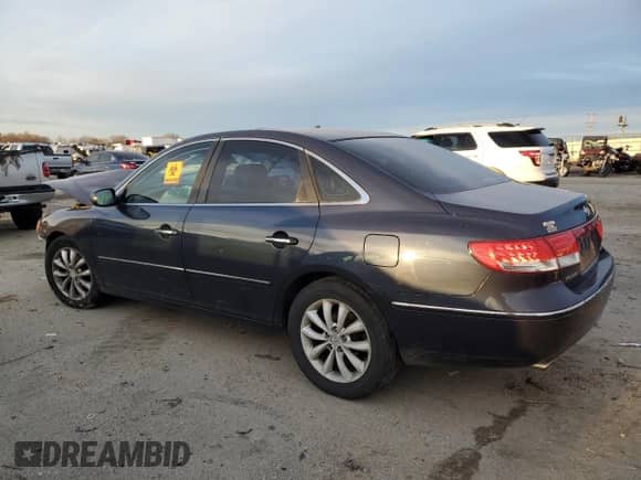2007 Hyundai Azera SE с VIN KMHFC46F47A172648, выставлен на аукционе Copart как лот 87017714 с пробегом Не указан миль и Списание • Salvage title. История ставок и продаж доступна на DreamBid. Изображение 2.