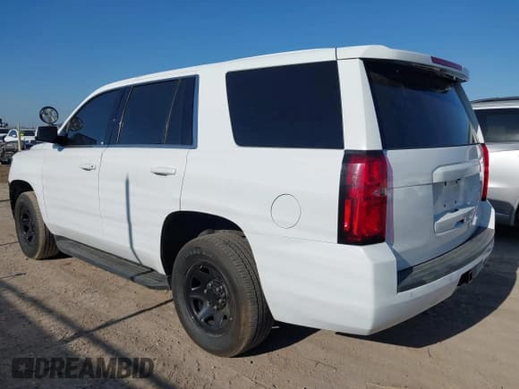 ✅ 2020 Chevrolet Tahoe Commercial • VIN: 1GNLCDEC8LR307650 • Lot: 43676562. Listed on IAAI with 118,812 mi. Free auction sales archive from the USA and detailed vehicle history report at DreamBid. Image 3.