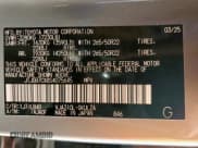 ✅ 2025 Lexus LX 600 Luxury • VIN: JTJGB7CX8S4075645 • Lot: 84051195. Listed on Copart with 5,376 mi. Free auction sales archive from the USA and detailed vehicle history report at DreamBid. Image 13.