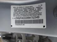 ✅ 2009 Honda Civic Si • VIN: 2HGFA55599H702949 • Lot: 43428138. Listed on IAAI with 126,933 mi. Free auction sales archive from the USA and detailed vehicle history report at DreamBid. Image 9.