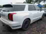 ✅ 2025 Hyundai Palisade Calligraphy • VIN: KM8R7DGE3SU883997 • Lot: 43279566. Listed on IAAI with 4,367 mi. Free auction sales archive from the USA and detailed vehicle history report at DreamBid. Image 4.