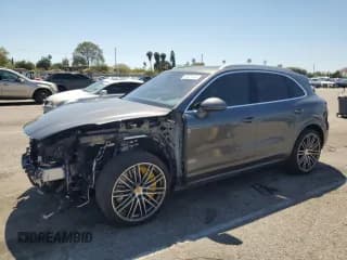 ✅ 2019 Porsche Cayenne Turbo • VIN: WP1AF2AY1KDA80406 • Lot: 49567434. Listed on Copart with 34,898 mi. Free auction sales archive from the USA and detailed vehicle history report at DreamBid. Image 1.