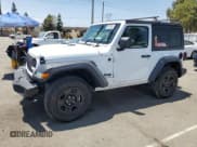 ✅ 2025 Jeep Wrangler Sport • VIN: 1C4PJXAN2SW576316 • Lot: 60550635. Listed on Copart with 1,730 mi. Free auction sales archive from the USA and detailed vehicle history report at DreamBid. Image 1.