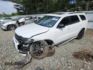 ✅ 2019 Dodge Durango GT Plus • VIN: 1C4RDJDG6KC848412 • Lot: 66179995. Listed on Copart with 57,241 mi. Free auction sales archive from the USA and detailed vehicle history report at DreamBid. Image 1.