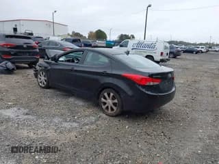 ✅ 2012 Hyundai Elantra Limited • VIN: 5NPDH4AE5CH098218 • Lot: 43565680. Listed on IAAI with Not provided. Free auction sales archive from the USA and detailed vehicle history report at DreamBid. Image 3.