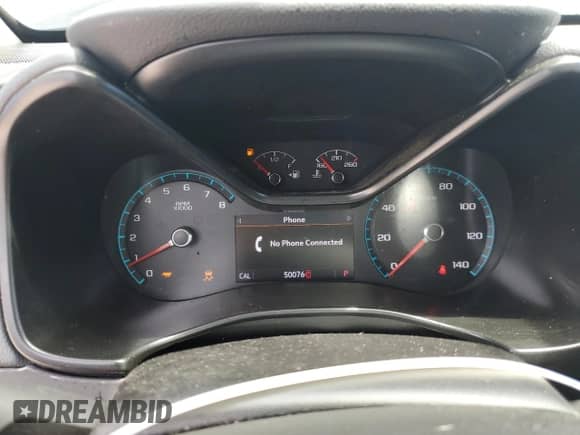 2020 Chevrolet Colorado 2WD Z71 z VIN 1GCGSDEN7L1159813, wystawiony jako Copart lot #58578095 z przebiegiem 50 076 mil mil oraz Szkoda całkowita • Salvage title. Historia ofert i sprzedaży dostępna na DreamBid. Obrazek 9.