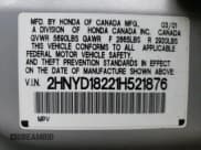 ✅ 2001 Acura MDX • VIN: 2HNYD18221H521876 • Lot: 45476195. Wystawiony na Copart z przebiegiem 166 952 mil. Bezpłatny archiwum sprzedaży aukcyjnych z USA i szczegółowy raport historii pojazdu na DreamBid. Zdjęcie 13.