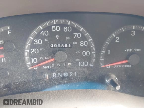✅ 1997 Ford F-150 XL • VIN: 1FTDX18W8VND12119 • Lot: 43633624. Listed on IAAI with 99,861 mi. Free auction sales archive from the USA and detailed vehicle history report at DreamBid. Image 7.