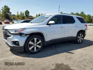 ✅ 2018 Chevrolet Traverse LT • VIN: 1GNERHKW1JJ223310 • Lot: 71414235. Wystawiony na Copart z przebiegiem 102 366 mil. Bezpłatny archiwum sprzedaży aukcyjnych z USA i szczegółowy raport historii pojazdu na DreamBid. Zdjęcie 1.