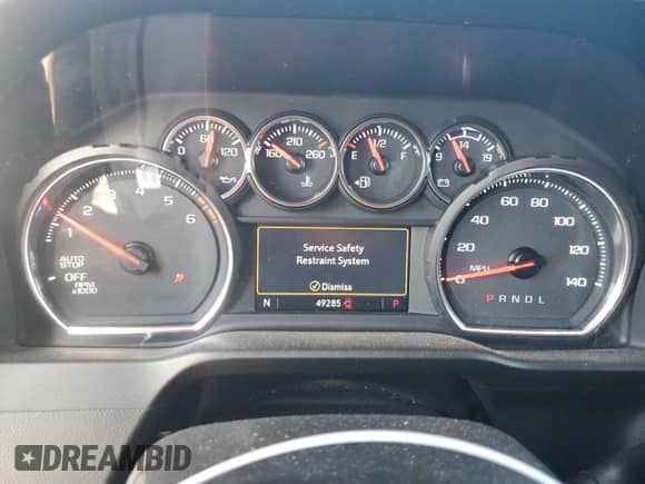 2021 Chevrolet Silverado 1500 LT z VIN 1GCPWCEK5MZ275874, wystawiony jako Copart lot #71543515 z przebiegiem 49 285 mil mil oraz Szkoda całkowita • Salvage title. Historia ofert i sprzedaży dostępna na DreamBid. Obrazek 9.