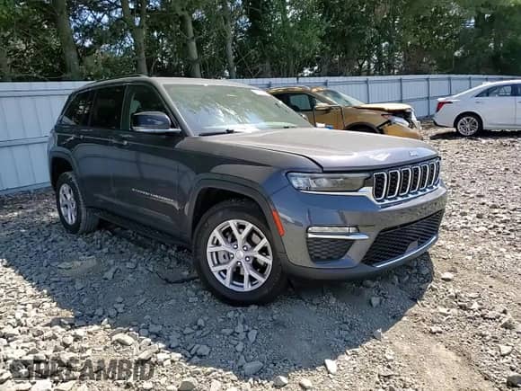 2022 Jeep Grand Cherokee Limited with VIN 1C4RJHBG0N8586432, listed as a Copart auction lot 70316565 with 34,728 mi miles and Salvage title. Bid and sale history available at DreamBid. Image 14.