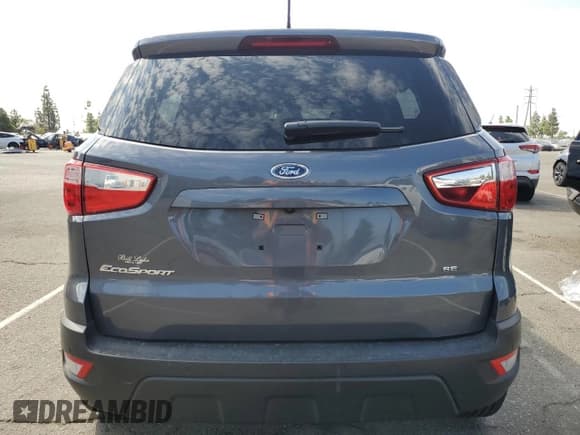 ✅ 2021 Ford EcoSport SE • VIN: MAJ3S2GE2MC445564 • Lot: 81494605. Listed on Copart with 32,311 mi. Free auction sales archive from the USA and detailed vehicle history report at DreamBid. Image 6.