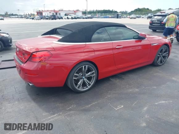 ✅ 2016 BMW 6 Series 640i • VIN: WBA6F1C5XGGT83112 • Lot: 43579177. Listed on IAAI with 73,578 mi. Free auction sales archive from the USA and detailed vehicle history report at DreamBid. Image 4.